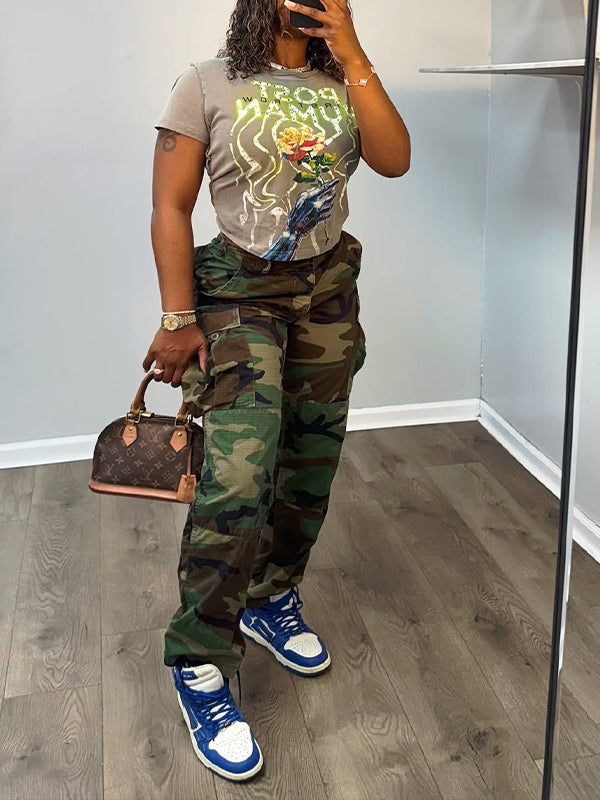 Camo Cargo Pants
