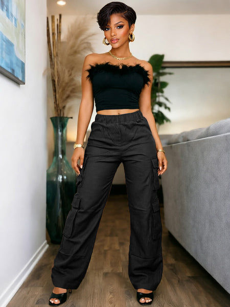 Black Cargo Pants