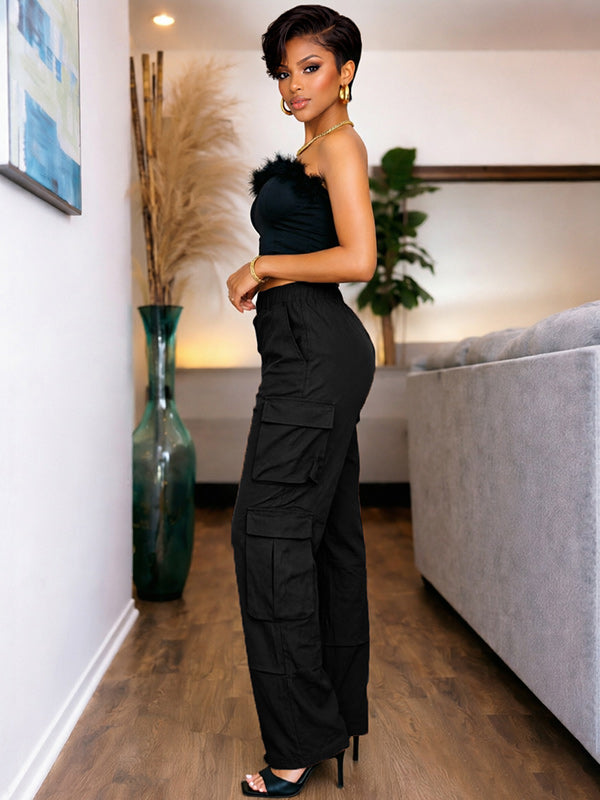 Black Cargo Pants