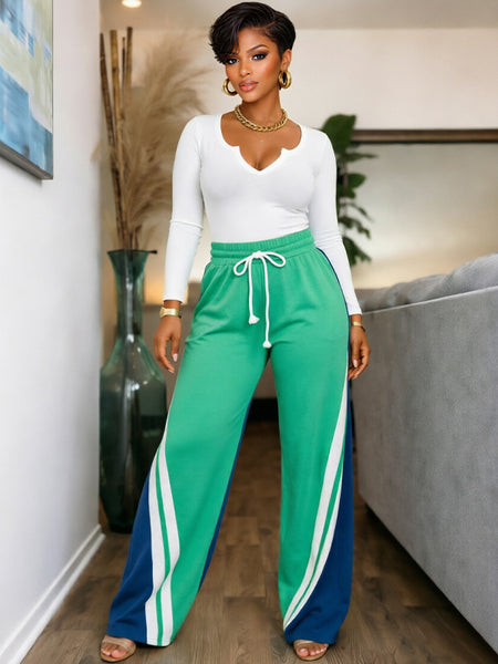 Side Stripe Sweatpants