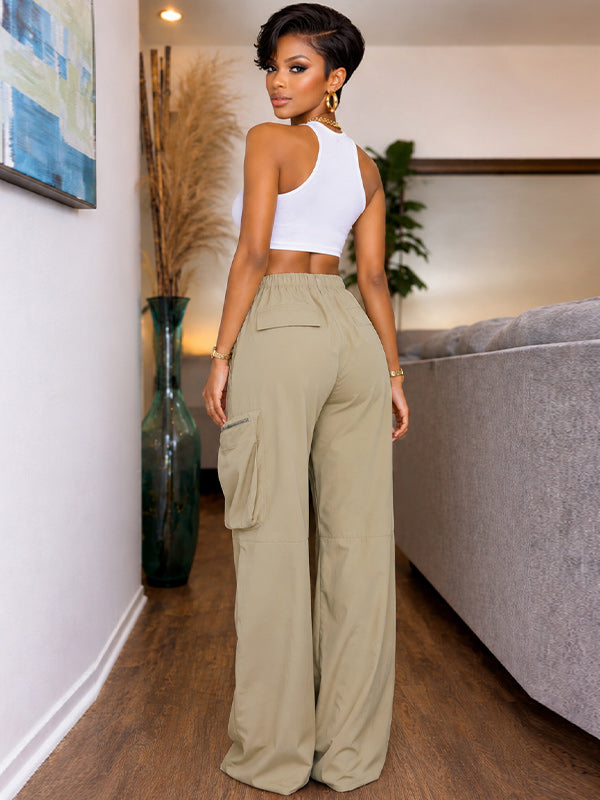 Zip Cargo Pants