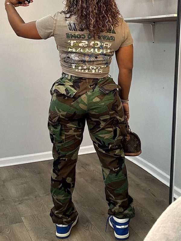 Camo Cargo Pants