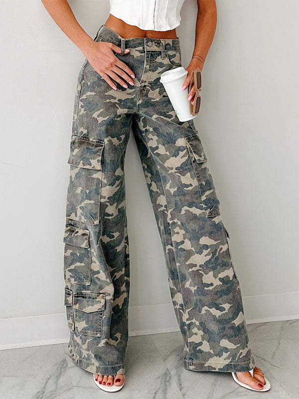 Camo Cargo Jeans