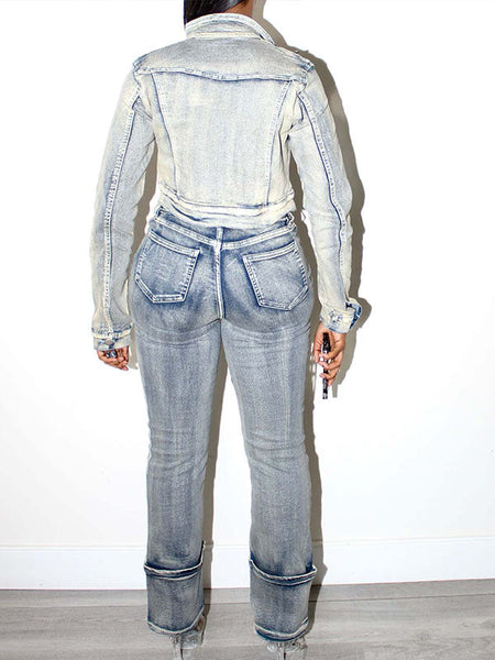 Vintage Zip Jeans