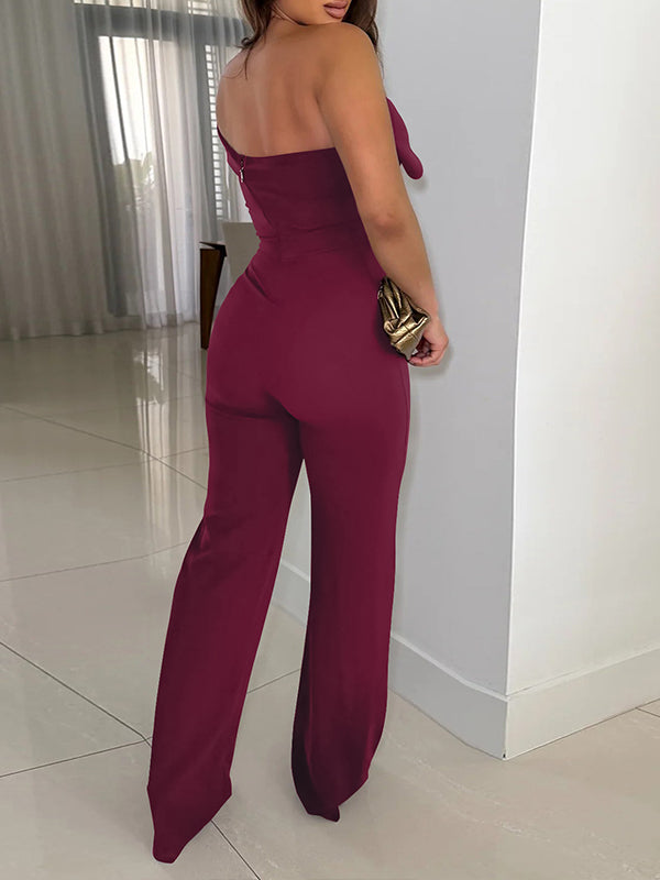 Off Shoulder Jumpsuit