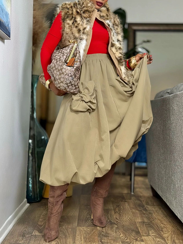 Faux-Fur Zip-Front Vest