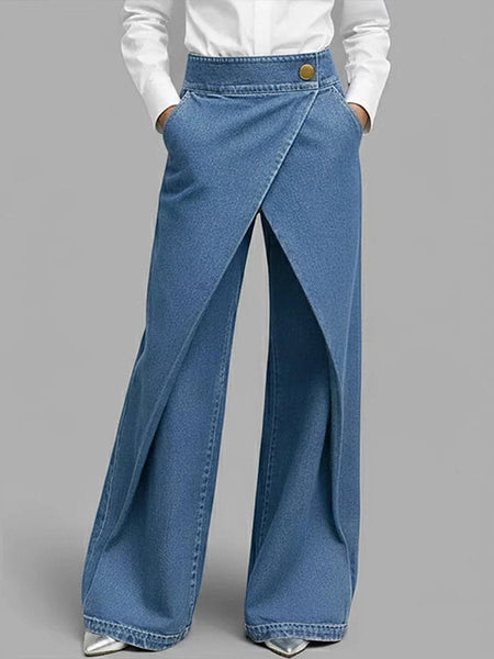 Asymmetric Overlap Jeans