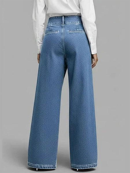 Asymmetric Overlap Jeans