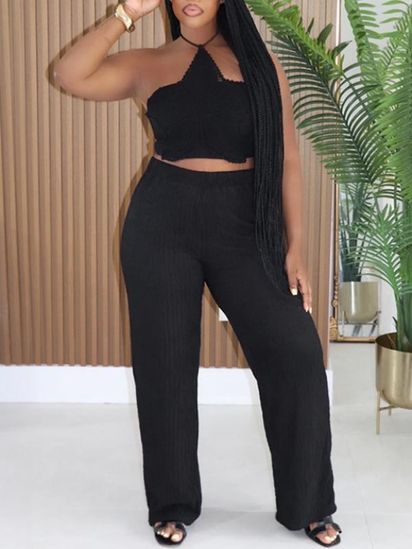 Star Halter Top & Pants Set