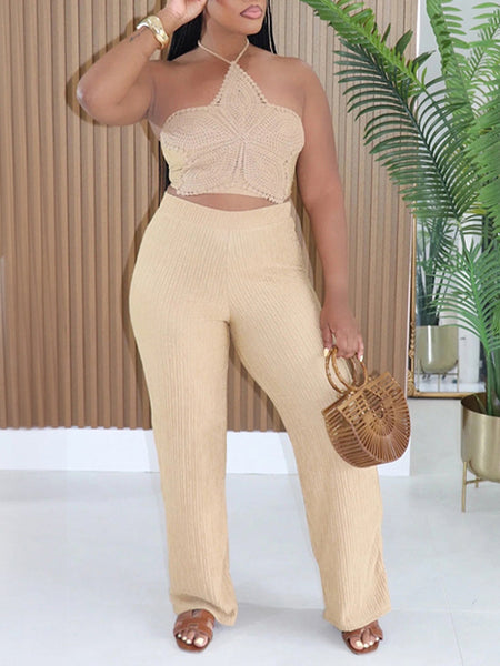 Star Halter Top & Pants Set