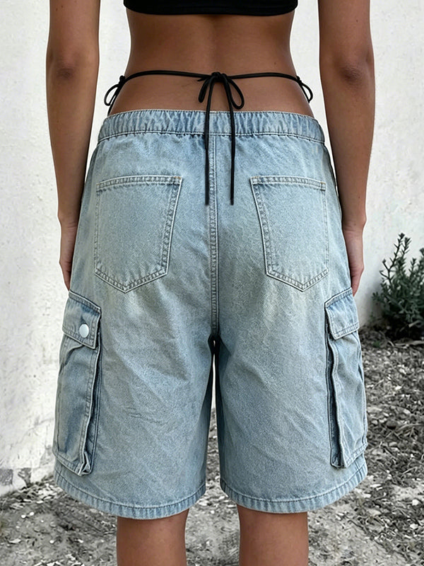 Camo Cargo Bermuda Shorts