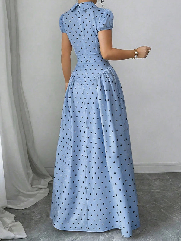 Dot Shirt Dress
