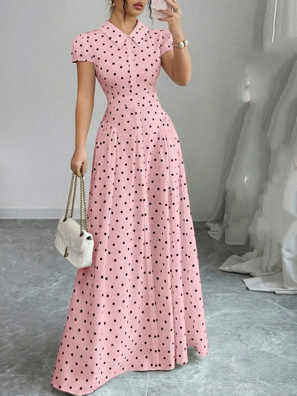 Dot Shirt Dress
