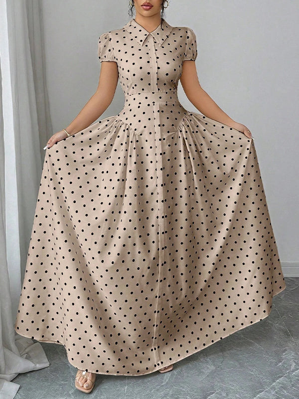 Dot Shirt Dress