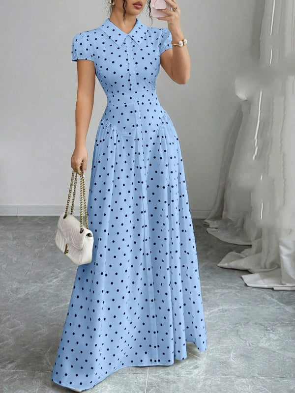 Dot Shirt Dress