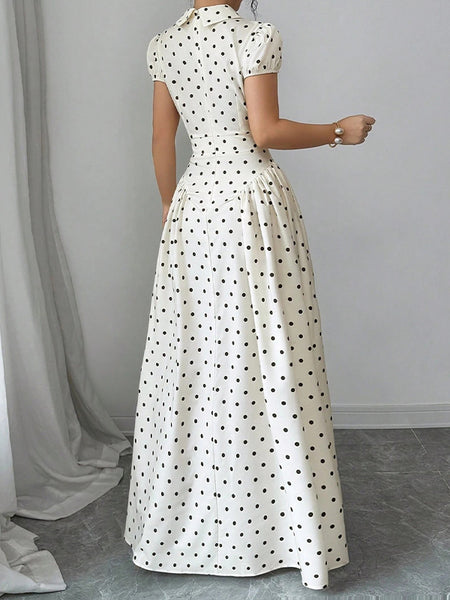 Dot Shirt Dress