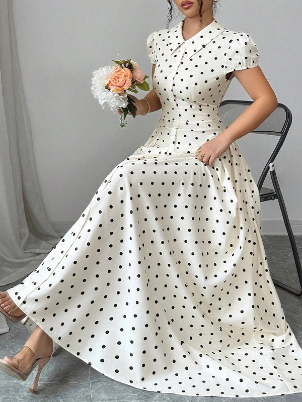 Dot Shirt Dress