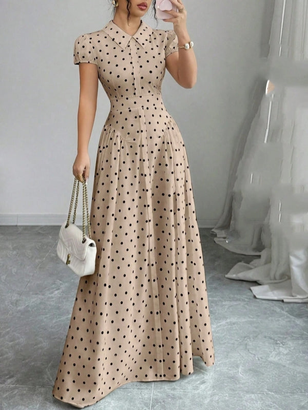 Dot Shirt Dress