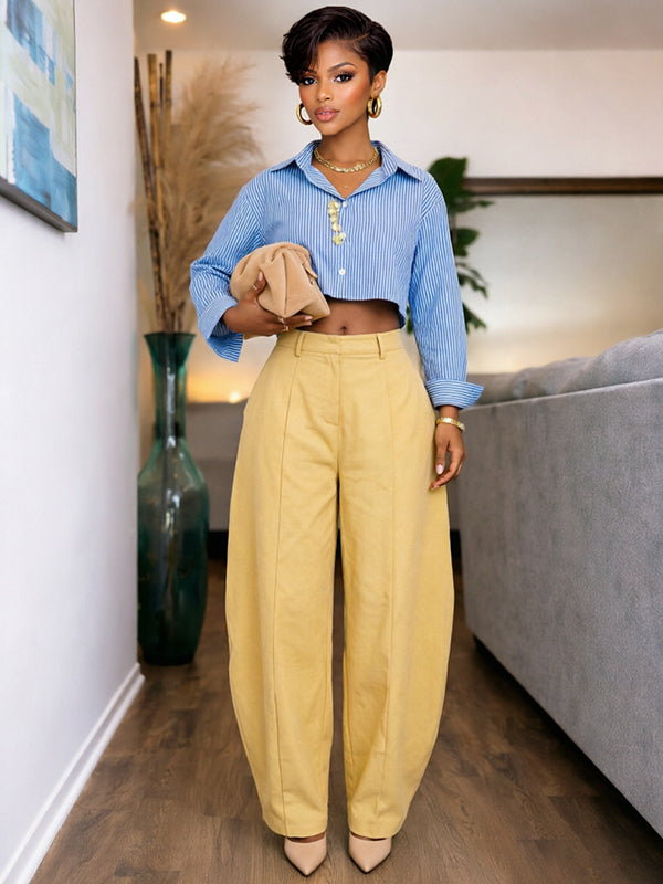 Barrel Shape Pants