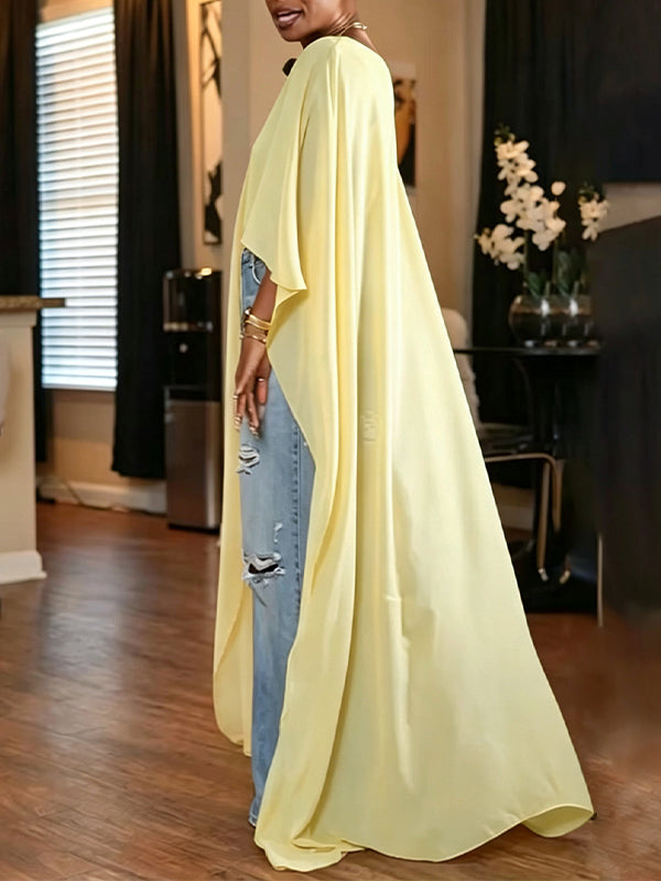 High-Low Sheer Tunic Top