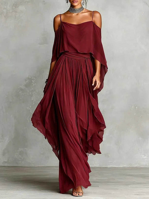Solid Cami Maxi Dress