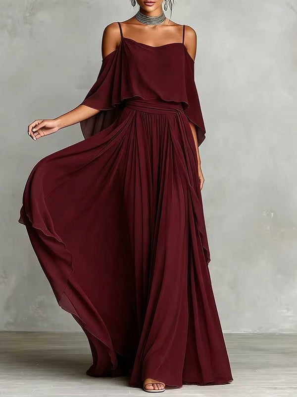 Solid Cami Maxi Dress
