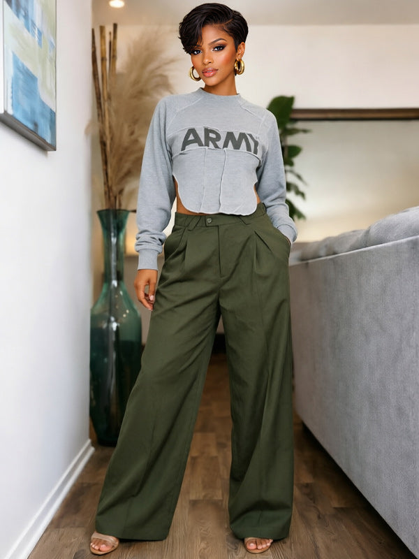 Elevated Wide-Leg Pants