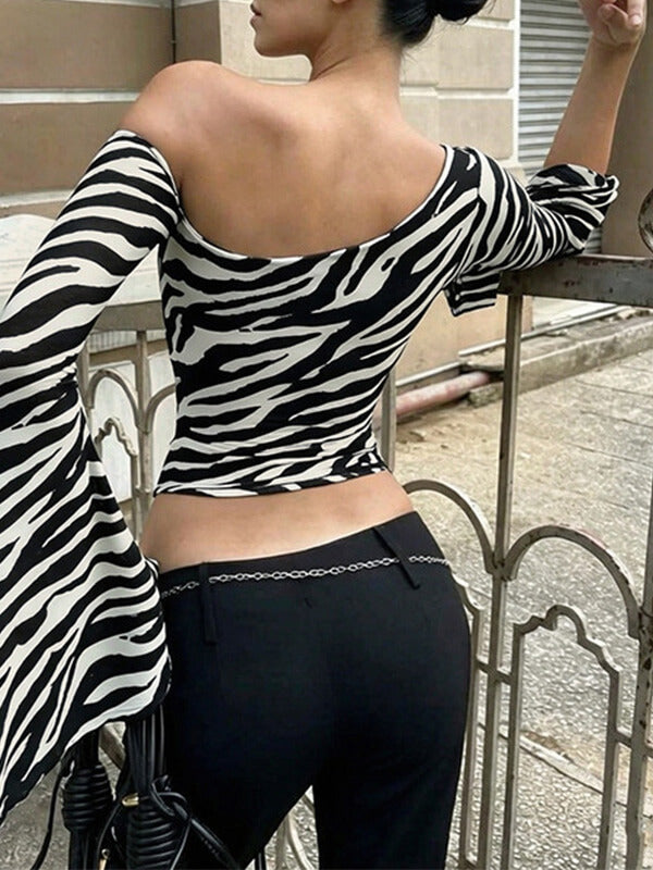 Boat-Neck Corset Top