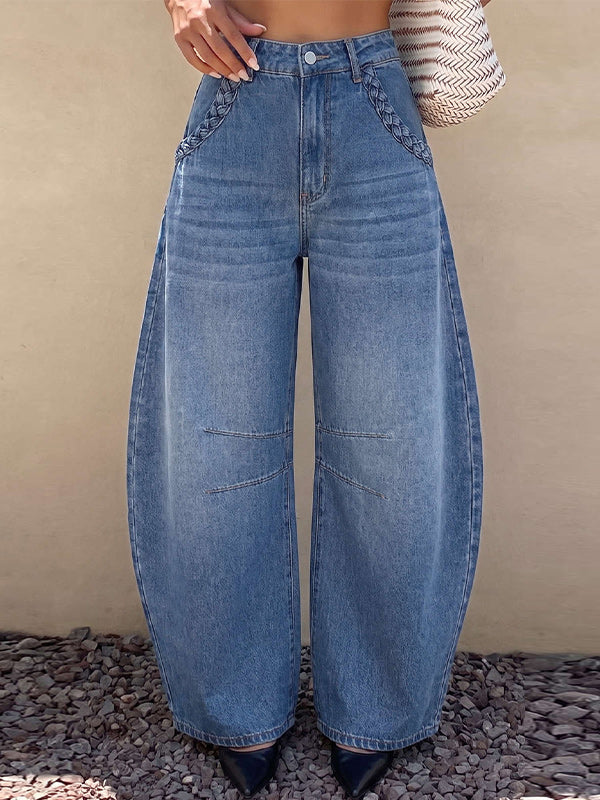 Barrel Leg Jeans