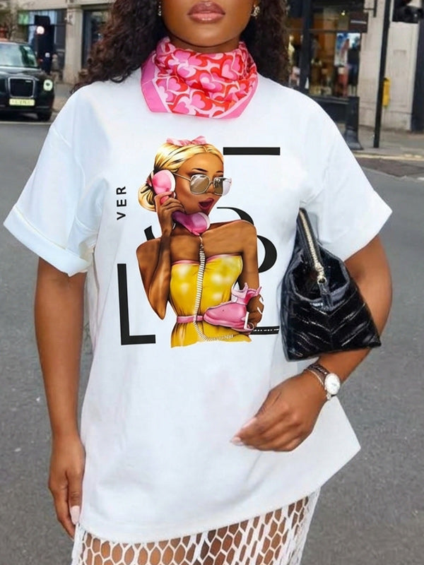 Graphic Print Tee