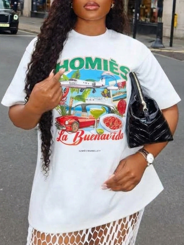 Graphic Print Tee