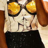 Quiet and Shine Tee (1515984486445)