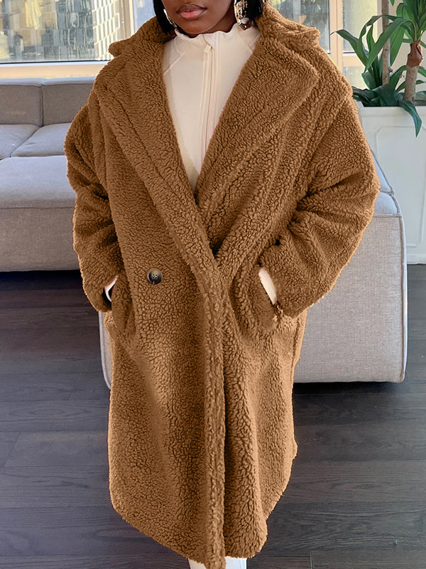 Faux Fur Teddy Coat