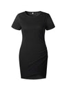 Ruched Tulip Tee Dress