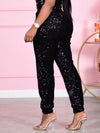 Sequin Jogger Pants--Clearance